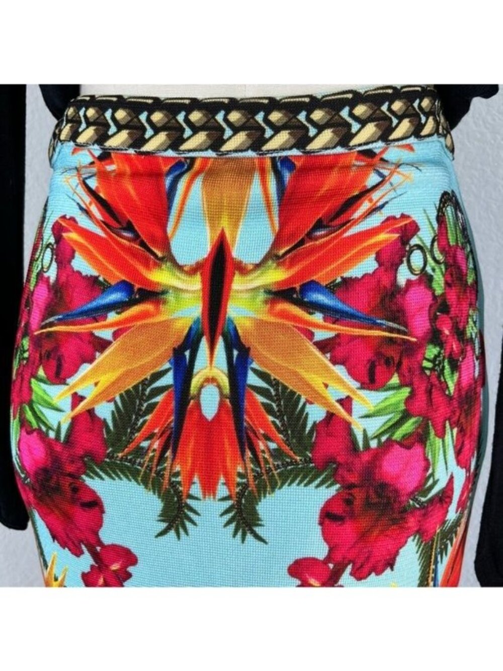 Givenchy Birds of Paradise Resort 12 Collection Ricardo Tisci Knit Pencil Midi S - Picture 4 of 16